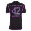 Camiseta de fútbol FC Bayern de Múnich Musiala 42 Segunda Equipación 23-24 - Hombre